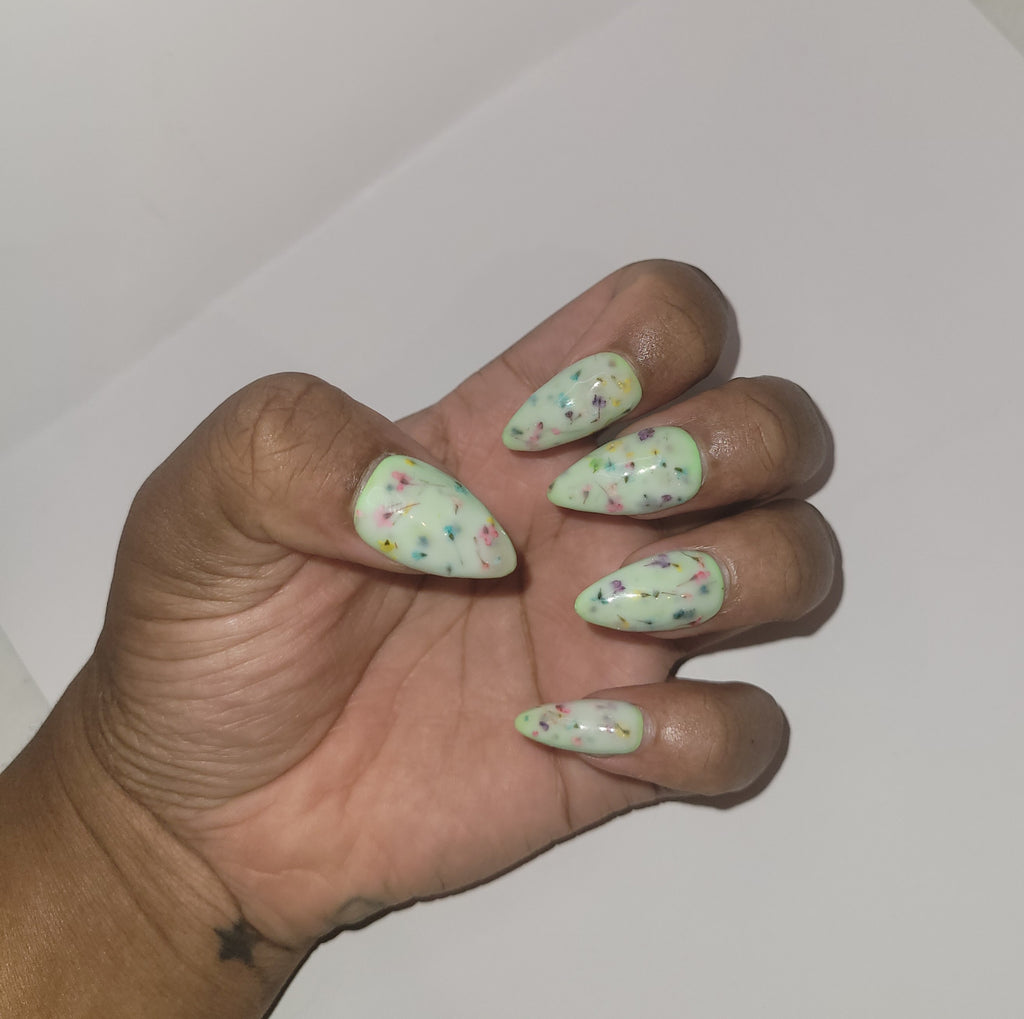 Garden Milk Bath Press Ons