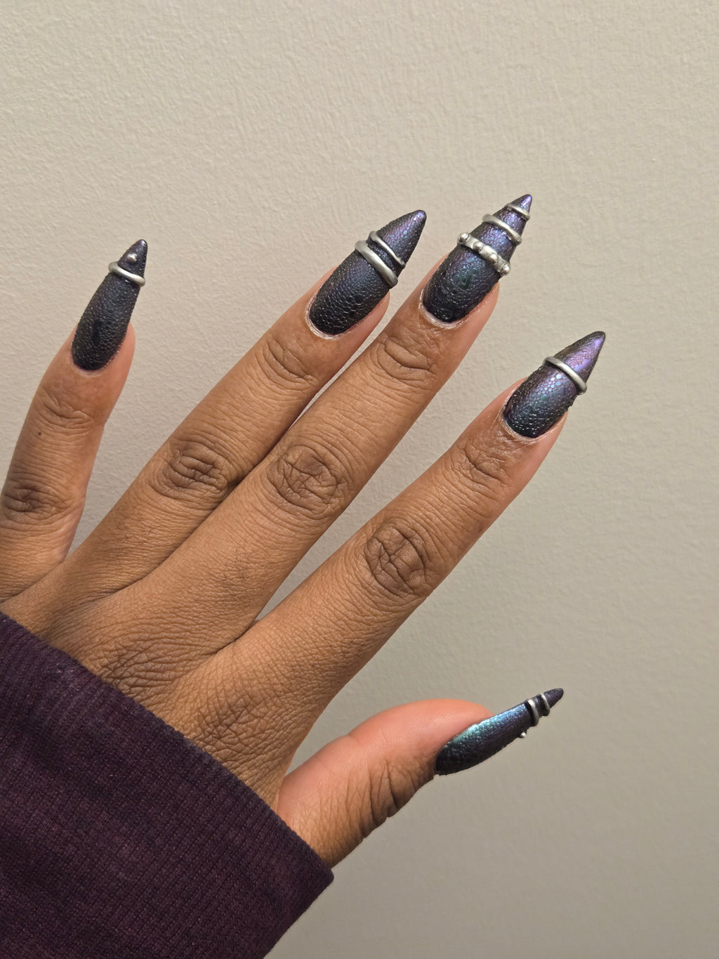 Metallicus Press Ons