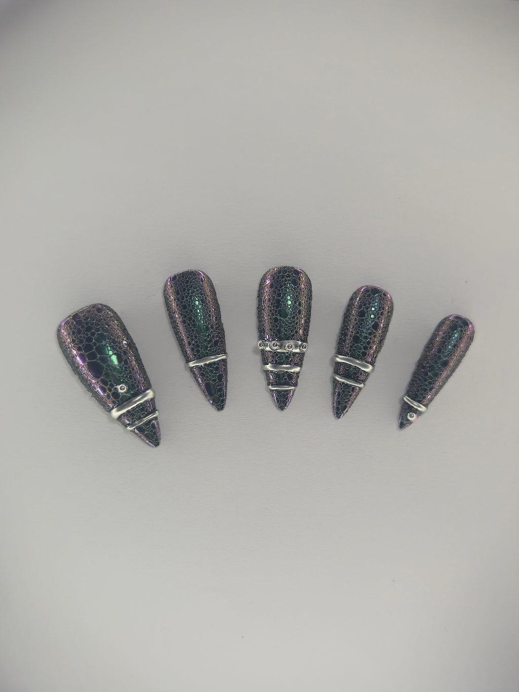 Metallicus Press Ons