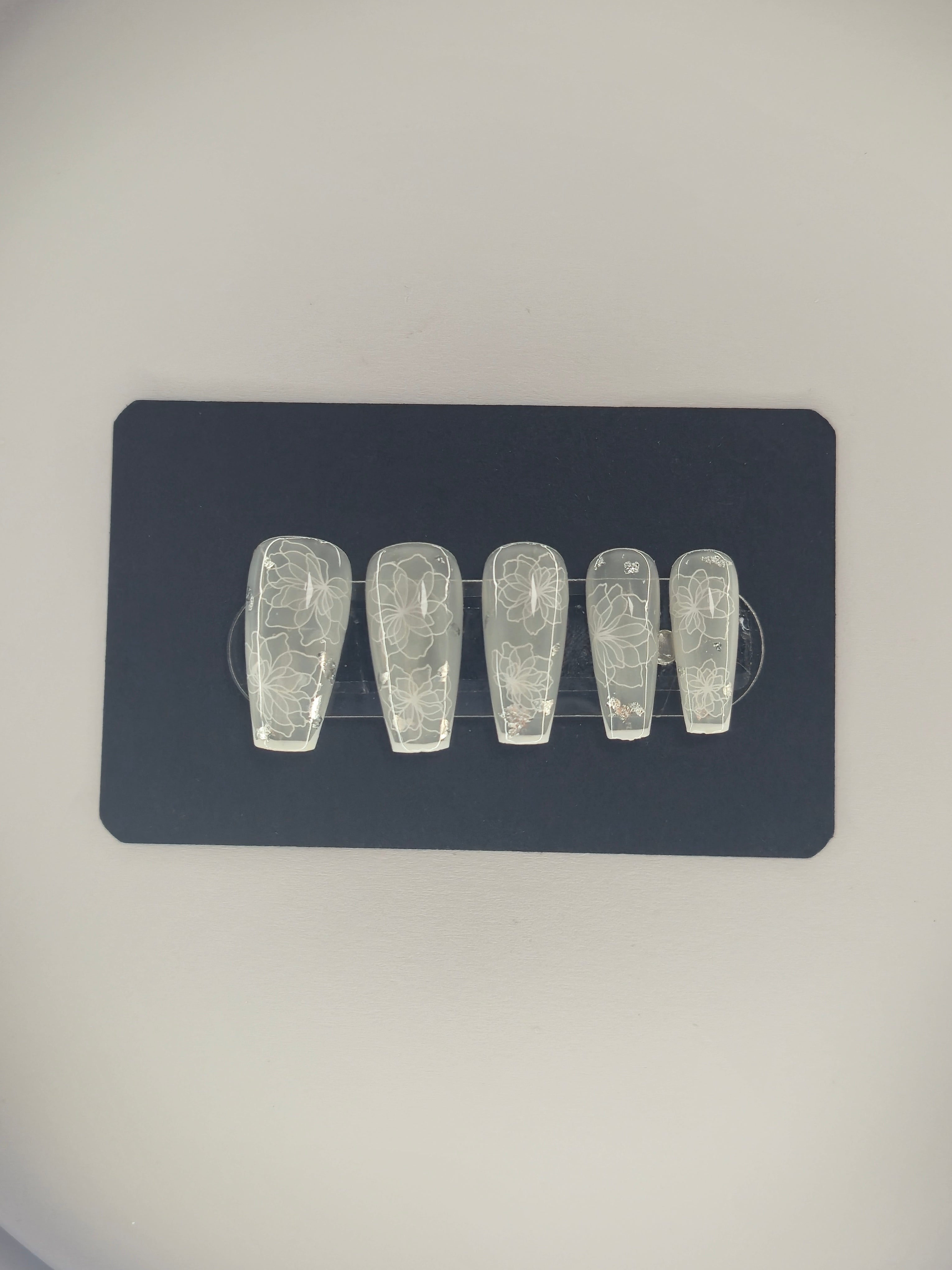 Snow Garden Press Ons