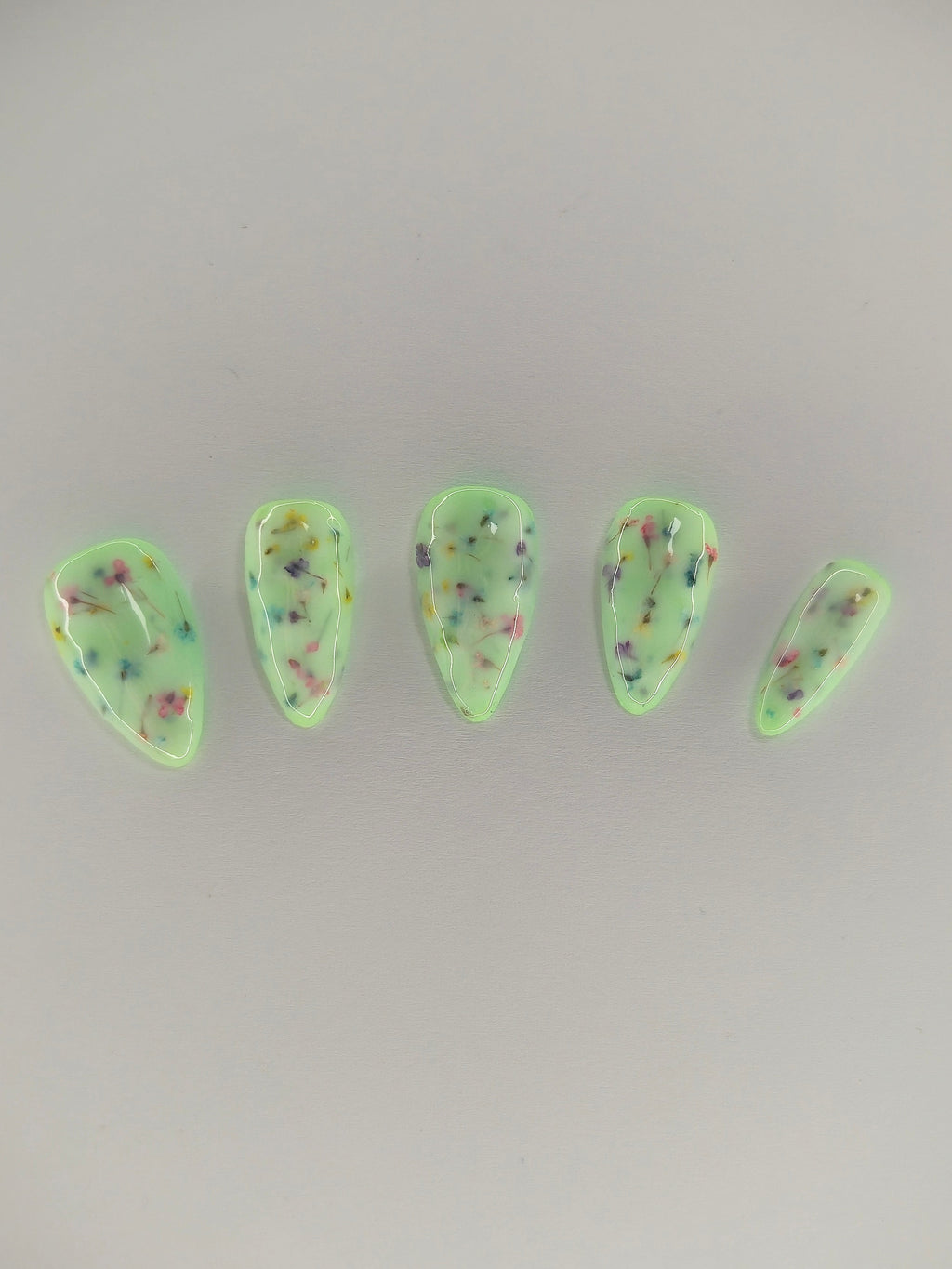 Garden Milk Bath Press Ons