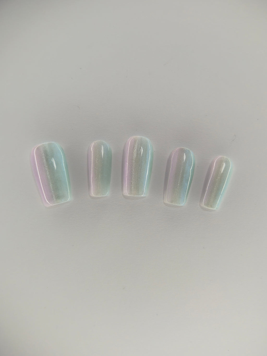 Two Tone Rays Press Ons