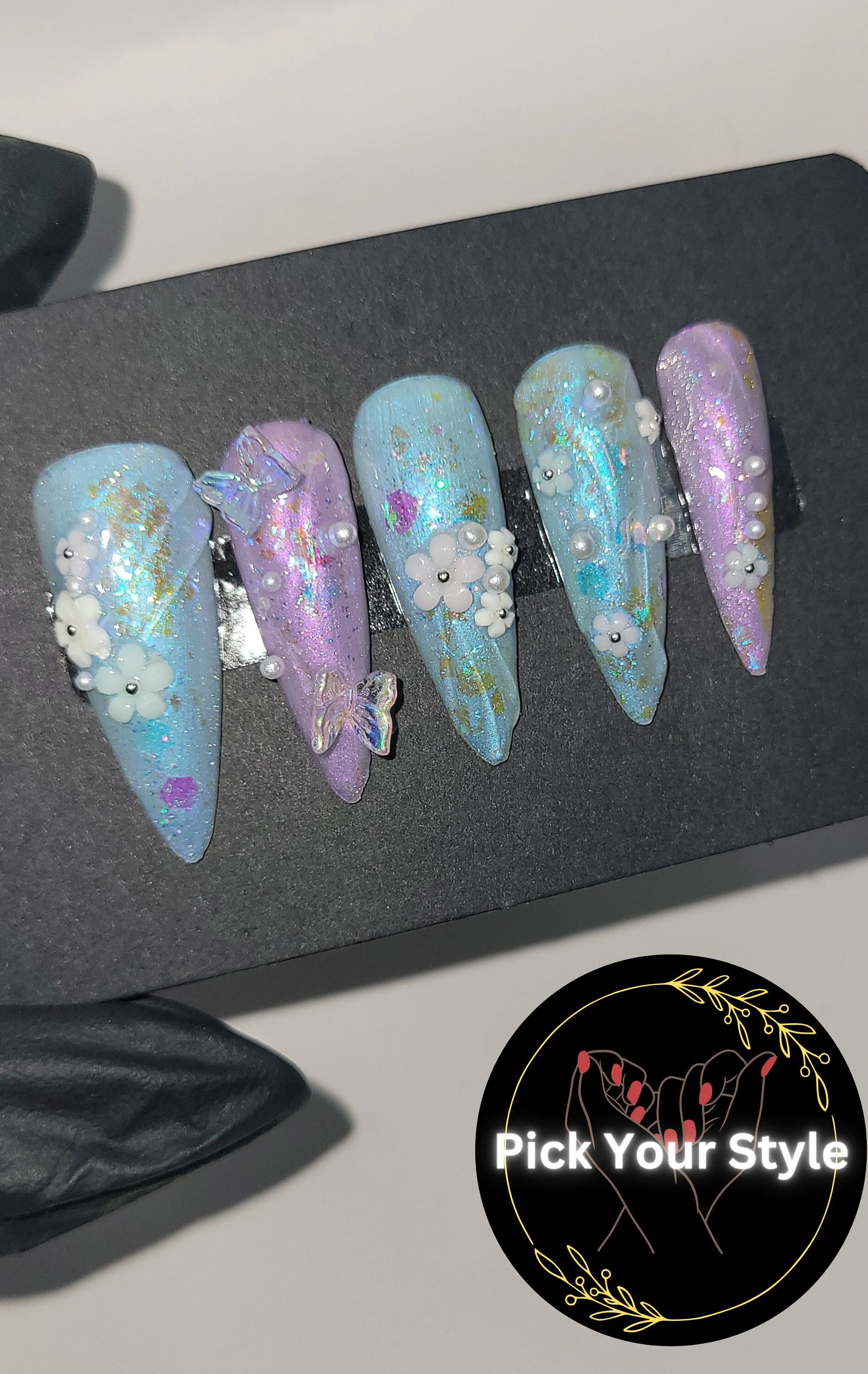 Fairy Skies Press Ons